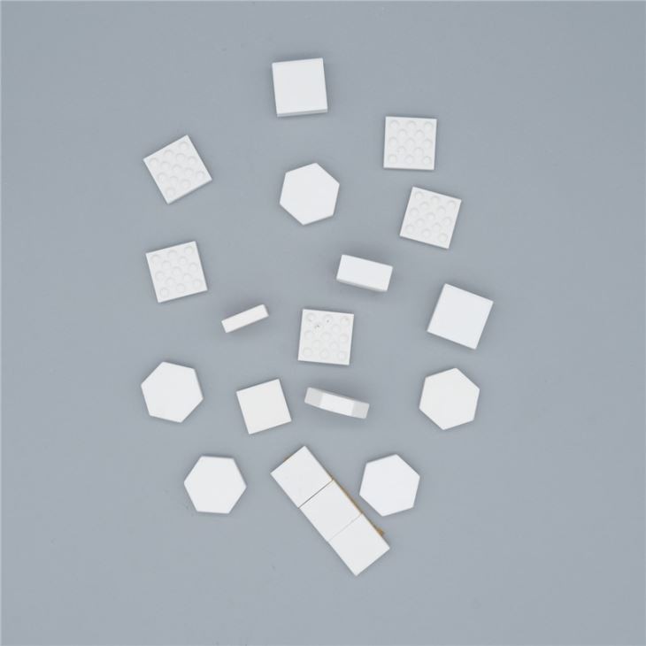 High Hardness Alumina Ceramic Mosaic Lining Hexagonal Tiles